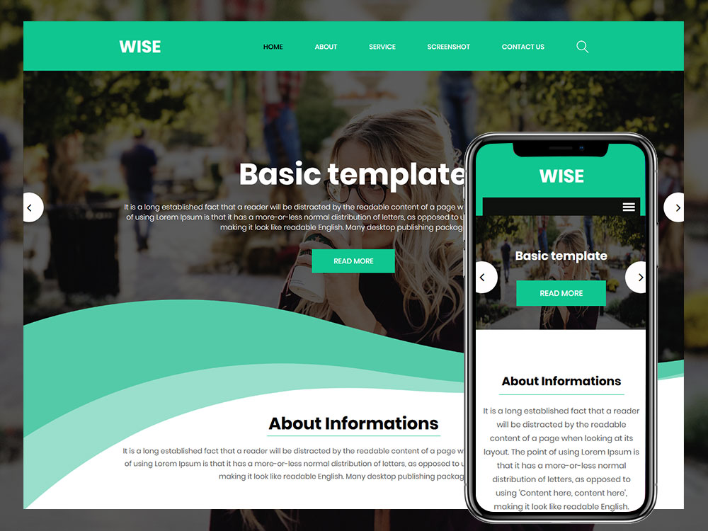 wise-free-basic-html-template