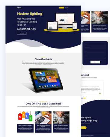 Cads - Free Classified Html Template