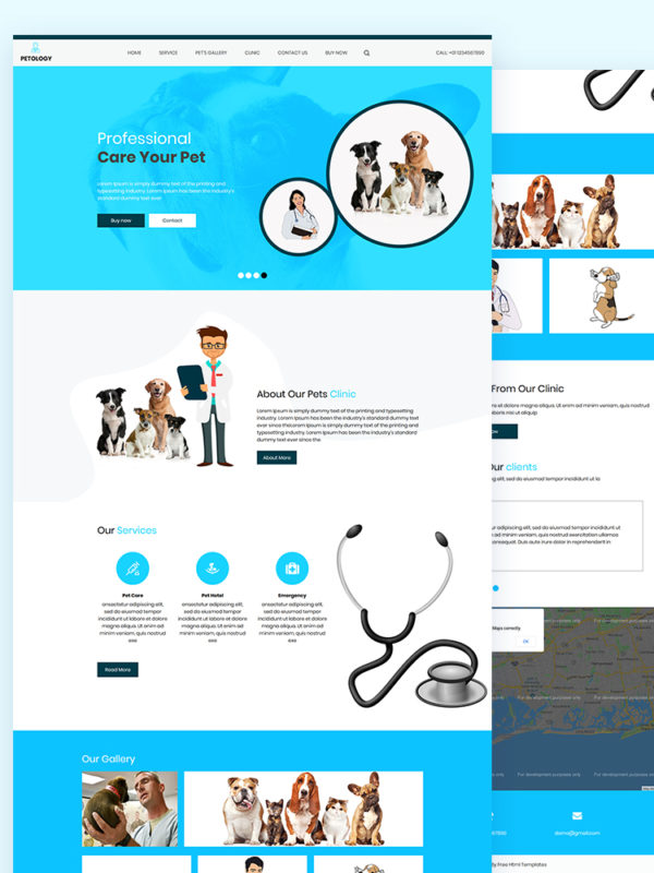 Petology - Pet Doctor Html Template blank - Petology - Pet Doctor Html Template