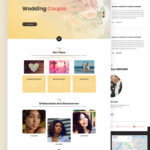 2rings - Wedding HTML Template 4 Wedding PSD Template Free Download