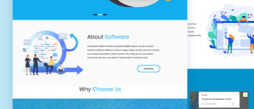 Software PSD Template Free Download