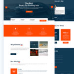 Parking Website Template Free Download