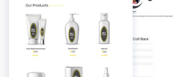 Body Spray PSD Template Free Download