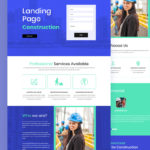 Construction PSD Template Free Download