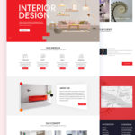 Interior Design PSD Template Free Download