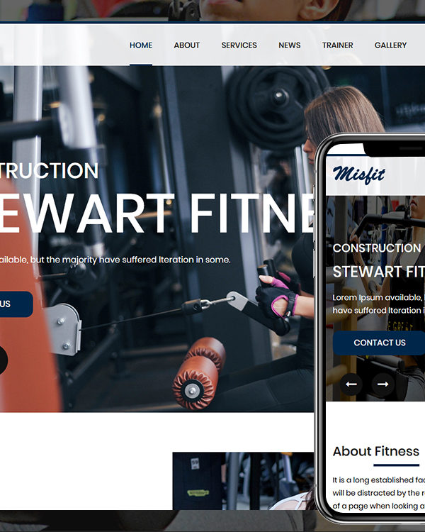 Fitness HTML Template Free Download