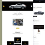 Vehicle Repair PSD Template Free