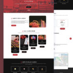 Casino PSD Template Free