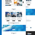 Car Clean Service Website Template