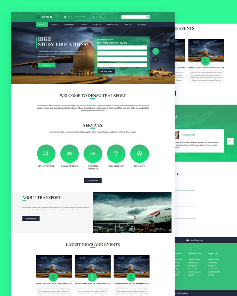 Study Education HTML Template Free