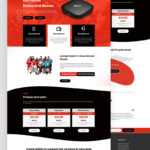 TV Electronics PSD Template Free Download