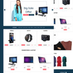 Basic Ecommerce PSD Template Free