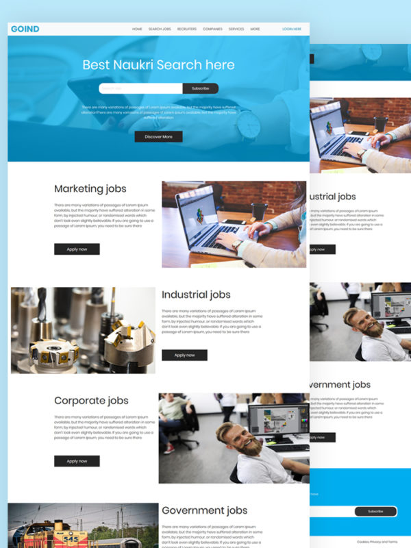 Free Business Website Templates