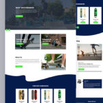 Skateboards HTML Template Free