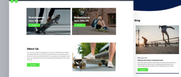 Skateboards HTML Template Free