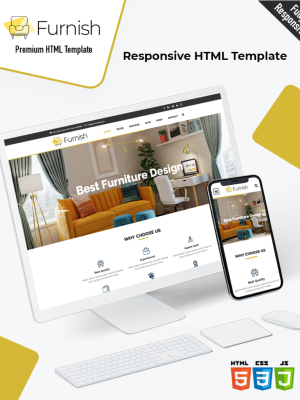 Furnish - E-Commerce HTML Template 11 furnish