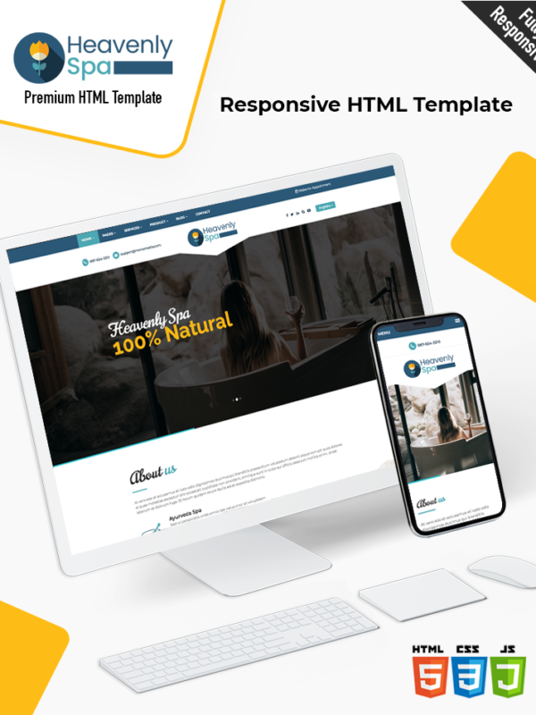 Heavenly - Spa HTML Template 9 heavenly spa