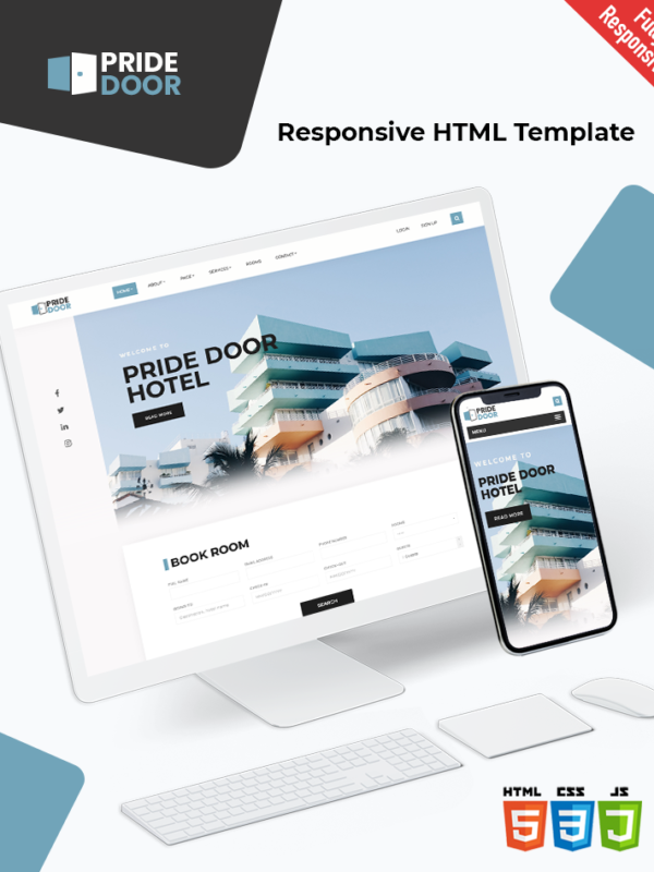 Pride Door - Hotel Booking Website Template 7 pride door 1