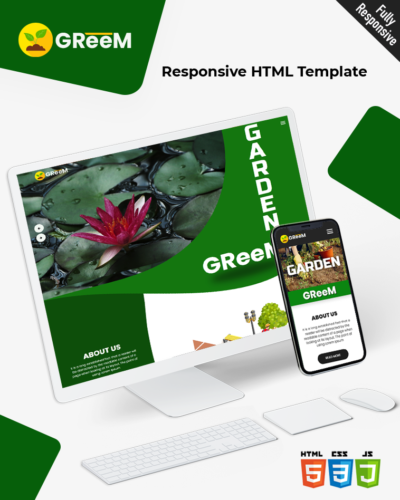 Premium Garden HTML Template