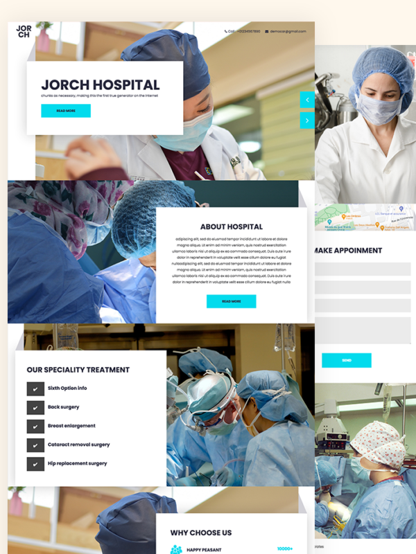 Medical and Hospital HTML Templates Free