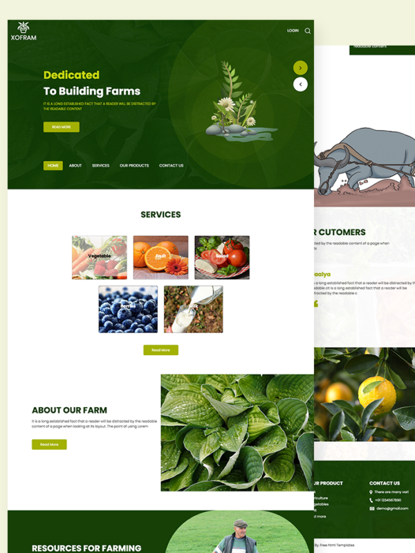 Farm & Agriculture HTML Templates Free farm-agriculture-html-templates-free