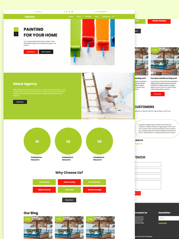 Painto – Painter Service for Painting Template 4 painto