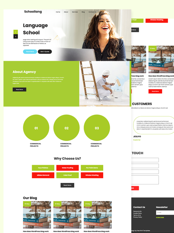 Education Website Templates Free Download